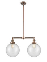 Linear/Island 2 Light Bar by Innovations ( 405 | 209-AC-G204-10-LED Franklin Restoration ) 