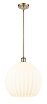 Pendants Glass Down by Innovations ( 405 | 516-1S-AB-G1217-14WV Ballston ) 