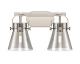 Bathroom Fixtures Two Lights by Innovations ( 405 | 423-2W-SN-G411-6SM Downtown Urban ) 