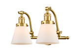 Bathroom Fixtures Two Lights by Innovations ( 405 | 515-2W-SG-G61-LED Franklin Restoration ) 