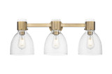 Bathroom Fixtures Three Lights by Innovations ( 405 | 464-3W-BB-G464D-7SDY Downtown Urban ) 