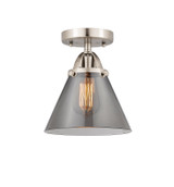 Semi-Flush Mts. Cage by Innovations ( 405 | 288-1C-SN-G43 Nouveau 2 ) 