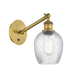 Sconces Single Glass by Innovations ( 405 | 317-1W-BB-G292 Ballston ) 