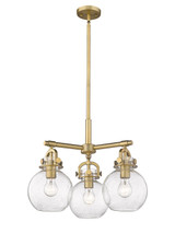 Mini Chandeliers Glass Shade by Innovations ( 405 | 410-3CR-BB-G410-7SDY Downtown Urban ) 