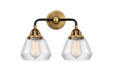 Bathroom Fixtures Two Lights by Innovations ( 405 | 288-2W-BAB-G172 Nouveau 2 ) 