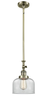 Mini Pendants Glass Down by Innovations ( 405 | 206-AB-G72-LED Franklin Restoration ) 