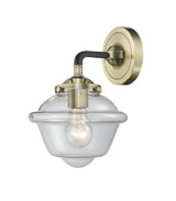 Sconces Single Glass by Innovations ( 405 | 284-1W-BAB-G532 Nouveau ) 