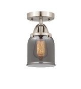 Semi-Flush Mts. Cage by Innovations ( 405 | 288-1C-SN-G53 Nouveau 2 ) 