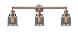 Bathroom Fixtures Three Lights by Innovations ( 405 | 205-AC-G53-LED Franklin Restoration ) 