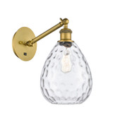 Sconces Single Glass by Innovations ( 405 | 317-1W-BB-G372 Ballston ) 