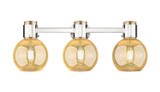 Bathroom Fixtures Three Lights by Innovations ( 405 | 464-3W-PN-G464B-7ME Downtown Urban ) 