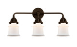 Bathroom Fixtures Three Lights by Innovations ( 405 | 288-3W-OB-G181S-LED Nouveau 2 ) 