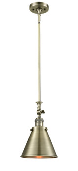 Mini Pendants Metal Shade by Innovations ( 405 | 206-AB-M13-AB Franklin Restoration ) 