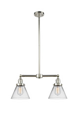 Mid. Chandeliers Glass Down by Innovations ( 405 | 209-PN-G42 Franklin Restoration ) 