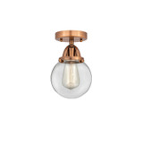 Semi-Flush Mts. Glass Down by Innovations ( 405 | 288-1C-AC-G202-6-LED Nouveau 2 ) 