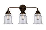 Bathroom Fixtures Three Lights by Innovations ( 405 | 288-3W-OB-G182-LED Nouveau 2 ) 