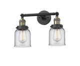 Bathroom Fixtures Two Lights by Innovations ( 405 | 208-BAB-G52 Franklin Restoration ) 
