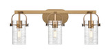 Bathroom Fixtures Three Lights by Innovations ( 405 | 423-3W-BB-G423-7DE Downtown Urban ) 