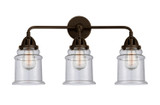 Bathroom Fixtures Three Lights by Innovations ( 405 | 288-3W-OB-G184-LED Nouveau 2 ) 