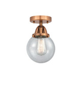 Semi-Flush Mts. Glass Down by Innovations ( 405 | 288-1C-AC-G204-6 Nouveau 2 ) 