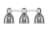 Bathroom Fixtures Three Lights by Innovations ( 405 | 464-3W-PN-G464D-7SM Downtown Urban ) 