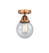 Semi-Flush Mts. Glass Down by Innovations ( 405 | 288-1C-AC-G204-6-LED Nouveau 2 ) 