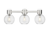 Bathroom Fixtures Three Lights by Innovations ( 405 | 464-3W-SN-G464B-7SDY Downtown Urban ) 