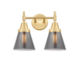 Bathroom Fixtures Two Lights by Innovations ( 405 | 447-2W-SG-G63-LED Caden ) 