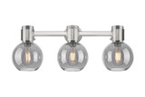 Bathroom Fixtures Three Lights by Innovations ( 405 | 464-3W-SN-G464B-7SM Downtown Urban ) 