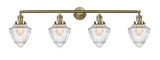 Bathroom Fixtures Four Lights by Innovations ( 405 | 215-AB-G664-7 Franklin Restoration ) 