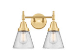 Bathroom Fixtures Two Lights by Innovations ( 405 | 447-2W-SG-G64 Caden ) 