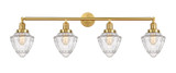 Bathroom Fixtures Four Lights by Innovations ( 405 | 215-SG-G664-7 Franklin Restoration ) 