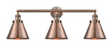 Bathroom Fixtures Three Lights by Innovations ( 405 | 205-AC-M13-AC Franklin Restoration ) 