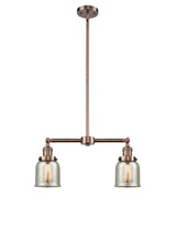 Mid. Chandeliers Glass Down by Innovations ( 405 | 209-AC-G58 Franklin Restoration ) 