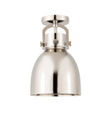 Semi-Flush Mts. Glass Down by Innovations ( 405 | 410-1F-PN-M412-8PN Downtown Urban ) 