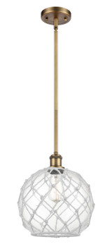 Mini Pendants Glass Down by Innovations ( 405 | 516-1S-BB-G122-10RW Ballston ) 