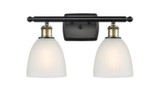 Bathroom Fixtures Two Lights by Innovations ( 405 | 516-2W-BAB-G381-LED Ballston ) 