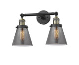 Bathroom Fixtures Two Lights by Innovations ( 405 | 208-BAB-G63-LED Franklin Restoration ) 