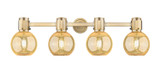 Bathroom Fixtures Four Lights by Innovations ( 405 | 464-4W-BB-G464B-7ME Downtown Urban ) 