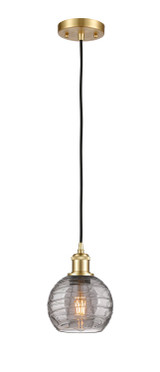 Mini Pendants Glass Down by Innovations ( 405 | 516-1P-SG-G1213-6SM Ballston ) 