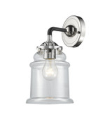 Sconces Single Glass by Innovations ( 405 | 284-1W-BPN-G182 Nouveau ) 