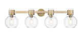 Bathroom Fixtures Four Lights by Innovations ( 405 | 464-4W-BB-G464B-7SDY Downtown Urban ) 