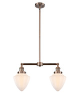Linear/Island 2 Light Bar by Innovations ( 405 | 209-AC-G661-7-LED Franklin Restoration ) 