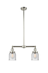 Mid. Chandeliers Glass Down by Innovations ( 405 | 209-PN-G54-LED Franklin Restoration ) 