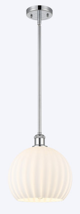 Mini Pendants Glass Down by Innovations ( 405 | 516-1S-PC-G1217-10WV Ballston ) 