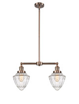 Linear/Island 2 Light Bar by Innovations ( 405 | 209-AC-G664-7 Franklin Restoration ) 