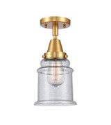 Semi-Flush Mts. Directional by Innovations ( 405 | 447-1C-SG-G184-LED Caden ) 