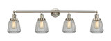 Bathroom Fixtures Four Lights by Innovations ( 405 | 215-SN-G142 Franklin Restoration ) 