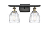 Bathroom Fixtures Two Lights by Innovations ( 405 | 516-2W-BAB-G442-LED Ballston ) 
