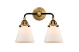 Bathroom Fixtures Two Lights by Innovations ( 405 | 288-2W-BAB-G61 Nouveau 2 ) 